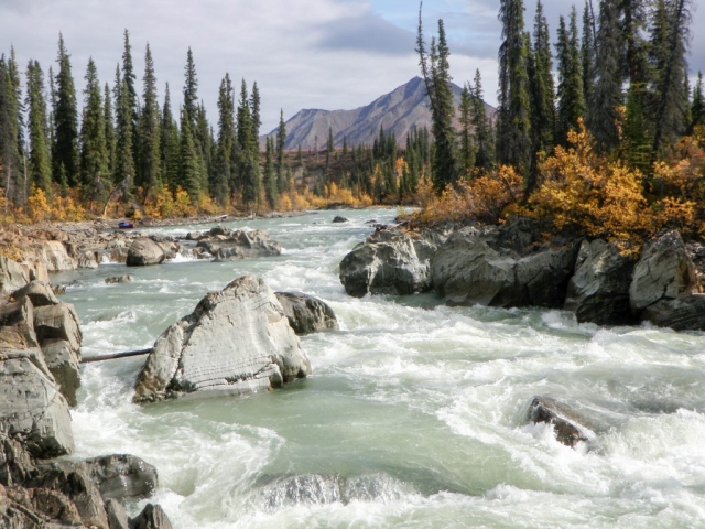 Bonnet Plume River Yukon S Last Frontier Canoe Route Ruby Range Adventure